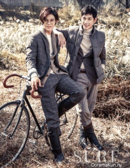 ZE:A (Siwan, Dongjun) для SURE November 2013