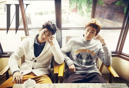 Lee Hyun Woo, Hyung Sik (ZE:A) для W Korea September 2013