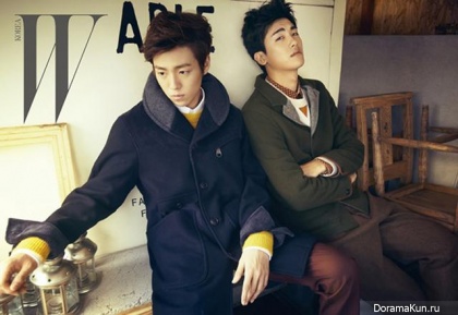 Lee Hyun Woo, Hyung Sik (ZE:A) для W Korea September 2013