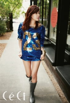Choi Kang Hee для CéCi June 2012