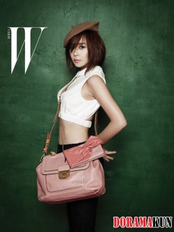 Choi Kang Hee для W Korea August 2012