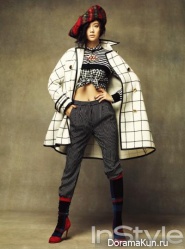 Clara (Lee Seong Min) для InStyle Korea September 2013