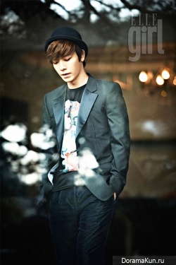 Donghae (Super Junior) для Elle Girl Korea 2012