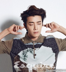 Donghae (Super Junior) для Esquire Korea July 2014