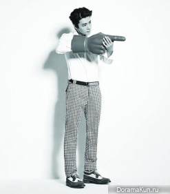 Donghae (Super Junior) для Esquire Korea July 2014