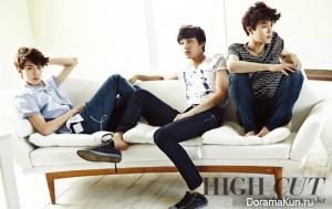 EXO-K для High Cut Vol. 73