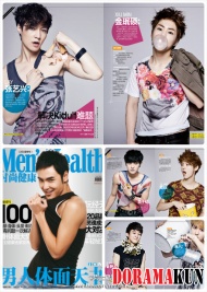EXO-M для Men’s Health China July 2012