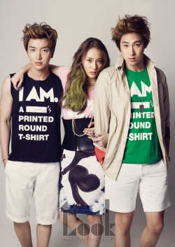 DBSKs Yunho, Super Juniors Leeteuk, SNSDs Seohyun, f(x)s Krystal для First Look Vol. 20
