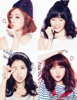 Girl's Day для CeCi August 2013