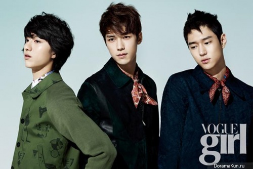Go Kyung Pyo и др. для Vogue Girl February 2013