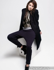 Gong Hyo Jin для Harper’s Bazaar October 2012