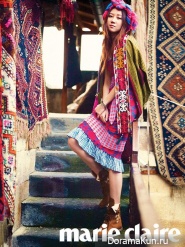 Gong Hyo Jin для Marie Claire March 2013