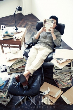 Gong Hyo Jin, Ha Jung Woo для Vogue Korea February 2012