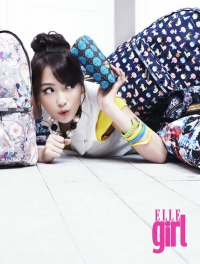 Kang Ji Young (Kara) для Elle Girl August Korea 2011
