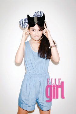 Kang Ji Young (Kara) для Elle Girl July Korea 2011