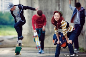 KARA's Goo Hara для Elle Girl October 2012