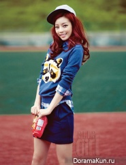 KARA's Goo Hara для Elle Girl October 2012