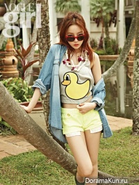 Goo Hara (KARA) для Vogue Girl March 2013