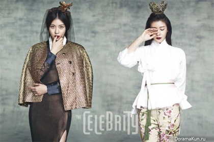 Ha Ji Won для The Celebrity January 2014