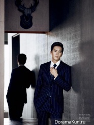 Ha Suk Jin для L'Officiel Hommes October 2013