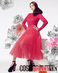 Han Chae Young для Cosmopolitan Korea August 2012