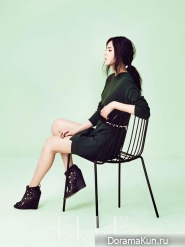 Han Ga In для Elle April 2013
