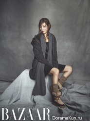 Han Ji Hye для Harper’s Bazaar October 2013