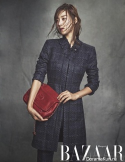 Han Ji Hye для Harper’s Bazaar October 2013