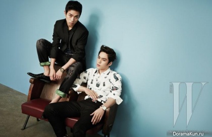 Hong Jong Hyun и др. для W Korea March 2013