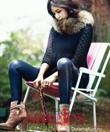 Hwang Jung Eum для Singles November 2012