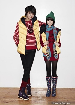 IU, Seo In Guk для Unionbay Winter 2011 Catalogue