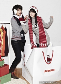 IU, Seo In Guk для Unionbay Winter 2011 Catalogue