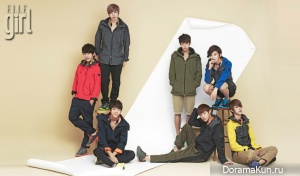 Infinite для Elle Girl Korea September 2012