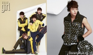 Infinite для Elle Girl Korea September 2012