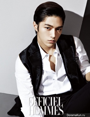 L (Infinite) для L'Officiel Hommes November 2013
