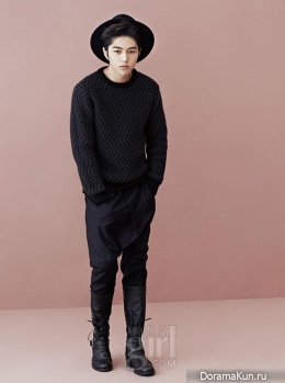 L (Infinite) для Vogue Girl Korea November 2013 Extra