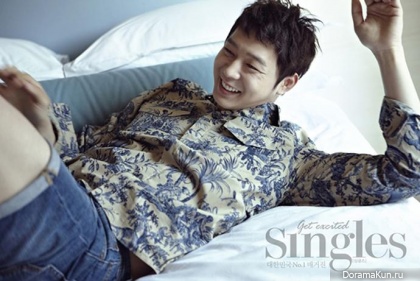 Yoochun (JYJ) для Singles July 2014
