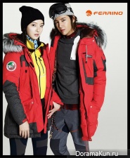 Jang Geun Suk, Song Min Jeong для FERRINO F/W 2013 Campaign