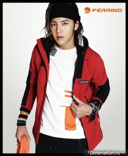 Jang Geun Suk, Song Min Jeong для FERRINO F/W 2013 Campaign