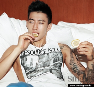 Jay Park для Singles June 2012
