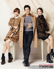 Ji Jin Hee и др. для Cosmopolitan December 2012