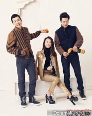 Ji Jin Hee и др. для Cosmopolitan December 2012