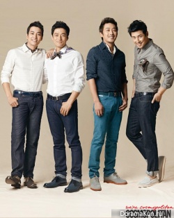 Ji Jin Hee и др. для Cosmopolitan December 2012