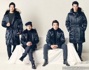 Ji Jin Hee и др. для Cosmopolitan December 2012