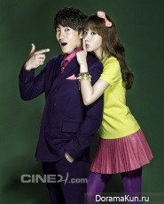 Ji Sung, Kim Ah Joong для Cine21 Korea 2012