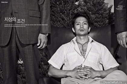 Ji Sung для Singles July 2014 Extra