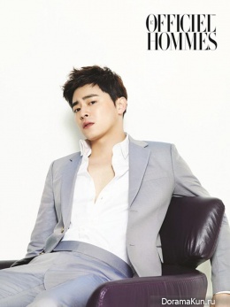 Jo Jung Seok для L’Officiel Hommes June 2014