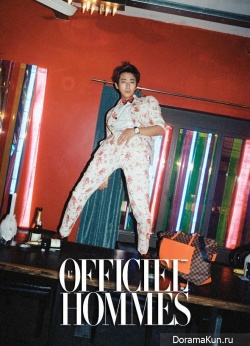 Joo Ji Hoon для L’Officiel Hommes August 2013