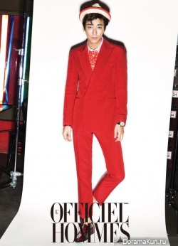 Joo Ji Hoon для L’Officiel Hommes August 2013