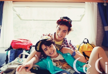 Joo Won, Kang Byul для CéCi July 2011